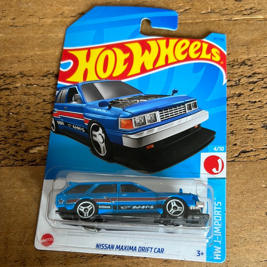 Hot Wheels Mainline Nissan Maxima Drift Car