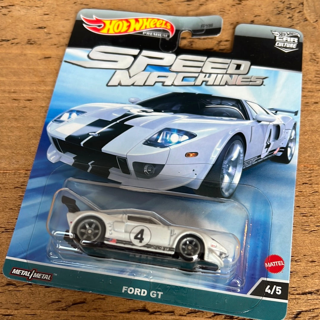 Hot Wheels Premium Speed Machines Ford GT Bad Card