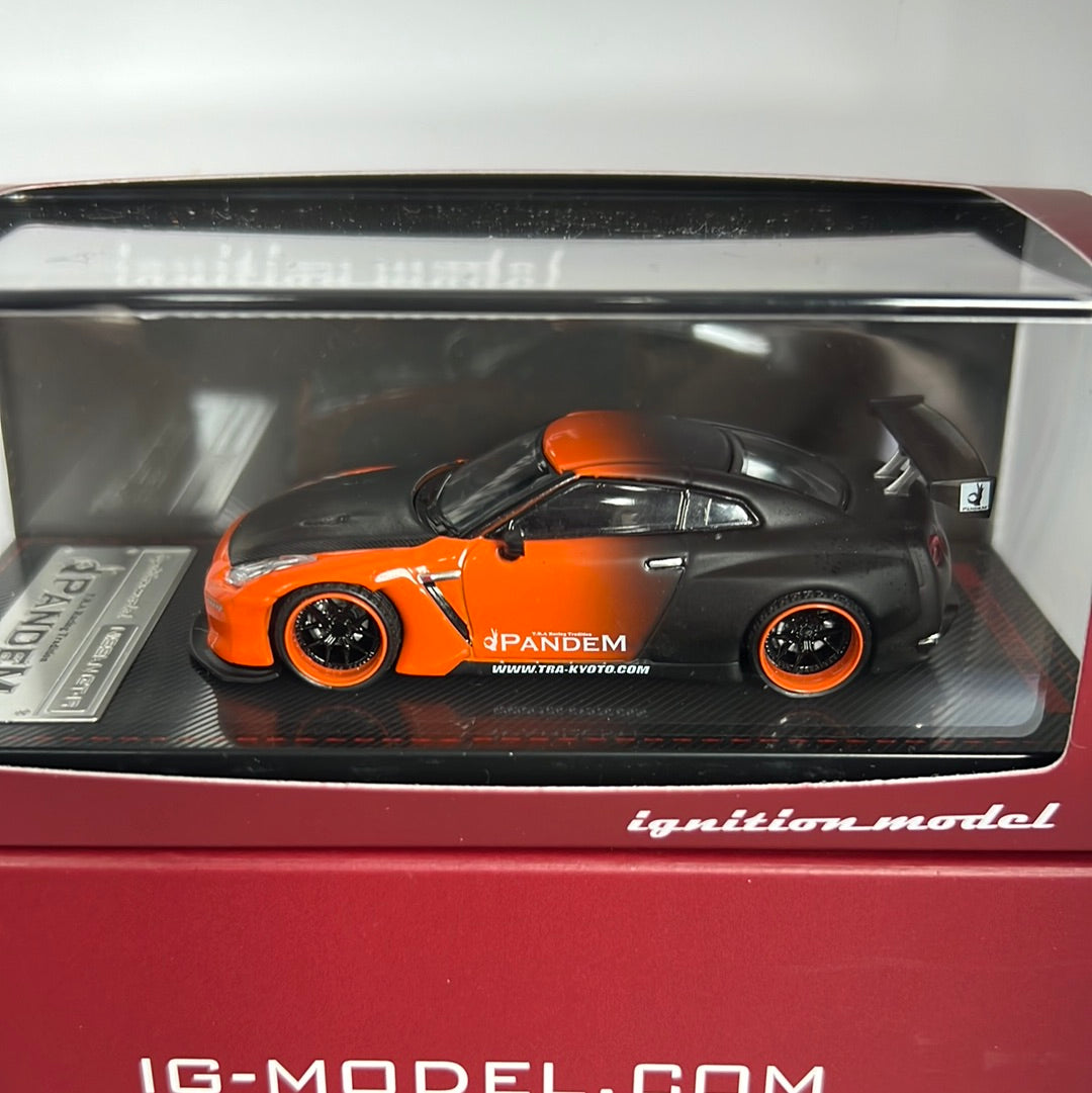 Ignition Model Nissan Skyline R35 GTR Pandem Orange