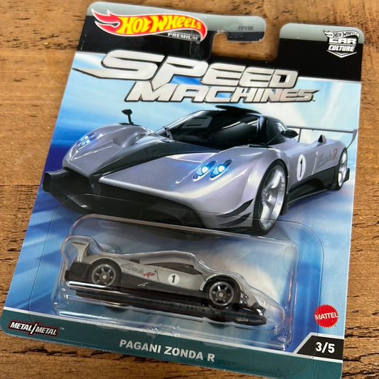 Hot Wheels Premium Speed Machines Pagani Zonda R