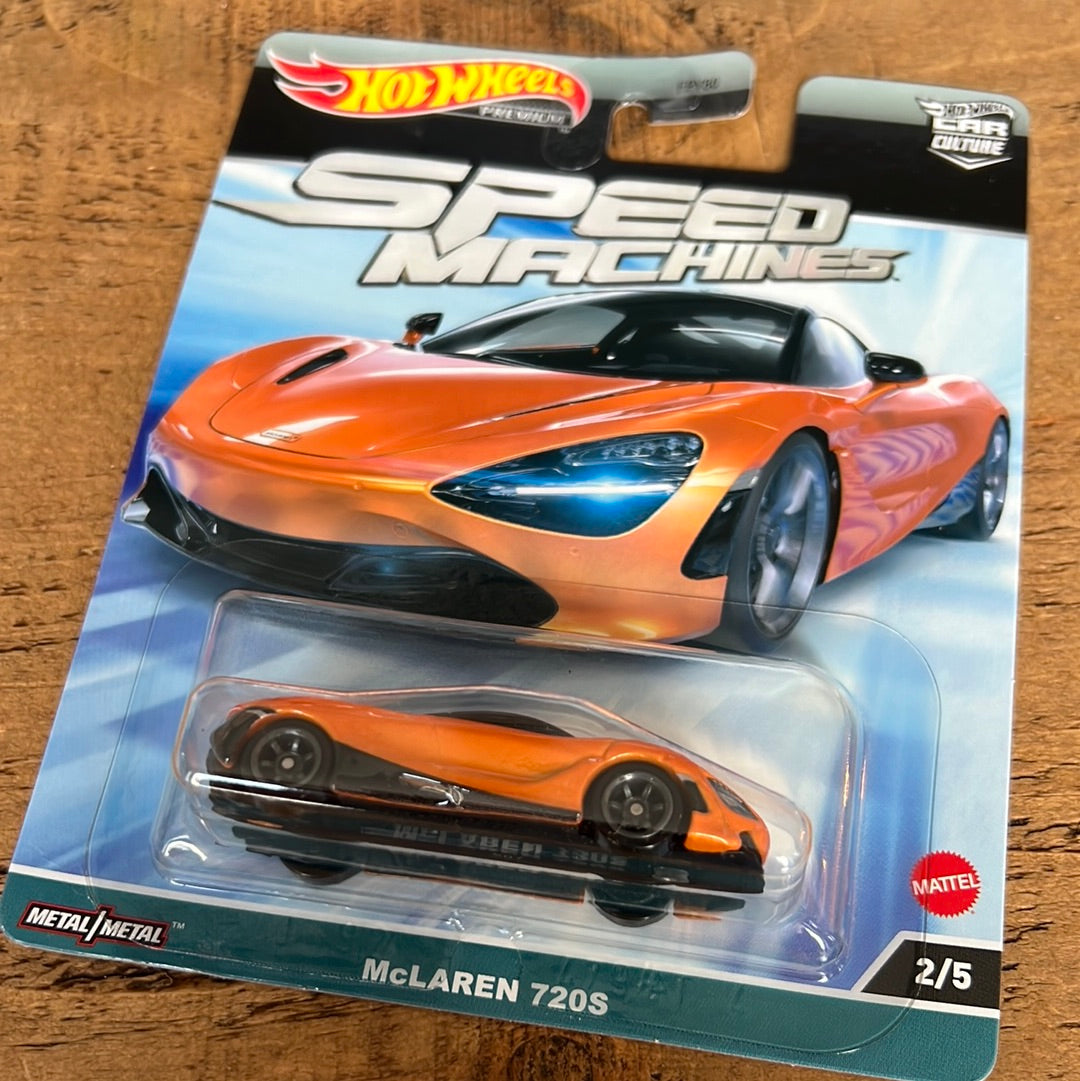 Hot Wheels Premium Speed Machines McLaren 720s