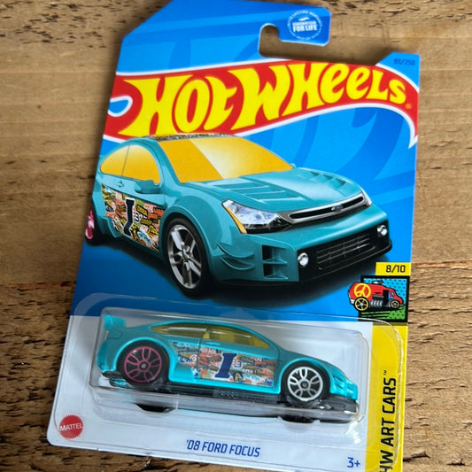 Hot Wheels Mainline US Card 08 Ford Focus