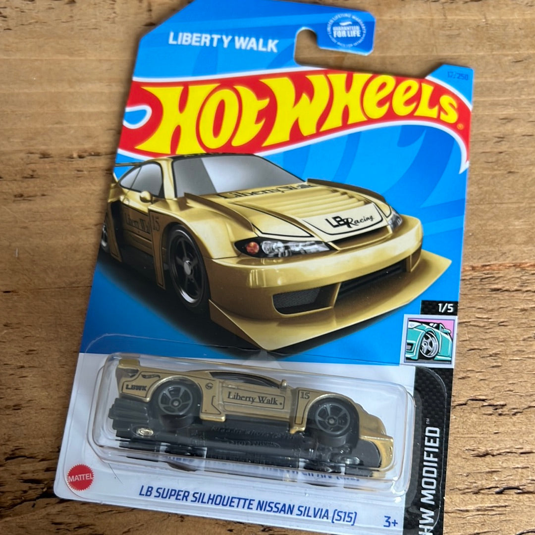 Hot Wheels Mainline US Card LB Super Silhouette Nissan Silvia S15 ...