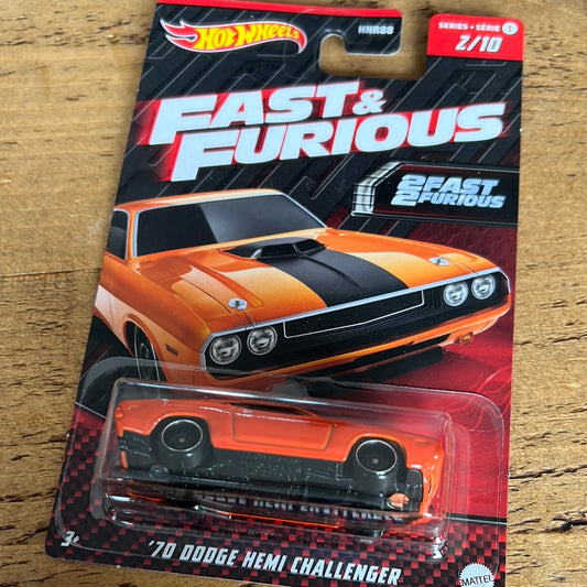 Hot Wheels Fast & Furious Dodge Hemi Challenger