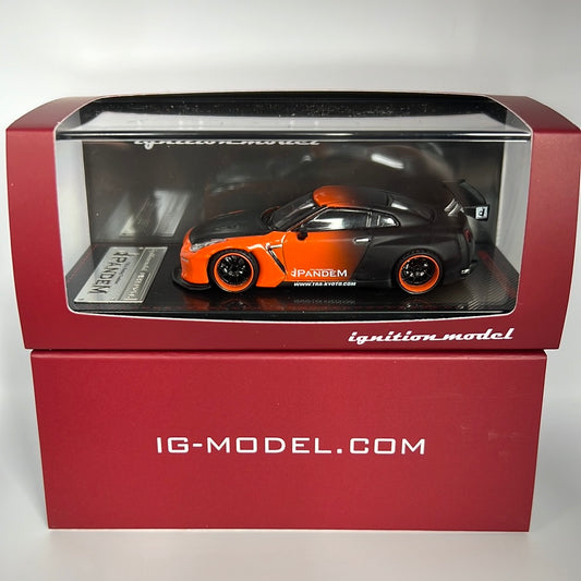 Ignition Model Nissan Skyline R35 GTR Pandem Orange