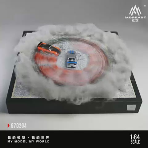 MoreArt Drift Turntable Working Diorama