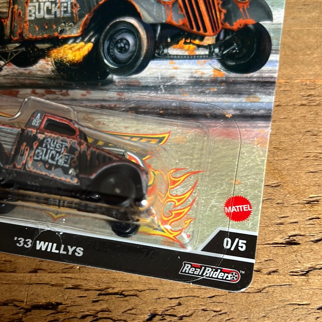 Hot Wheels Premium Dragstrip Demons 33 Willys Chase