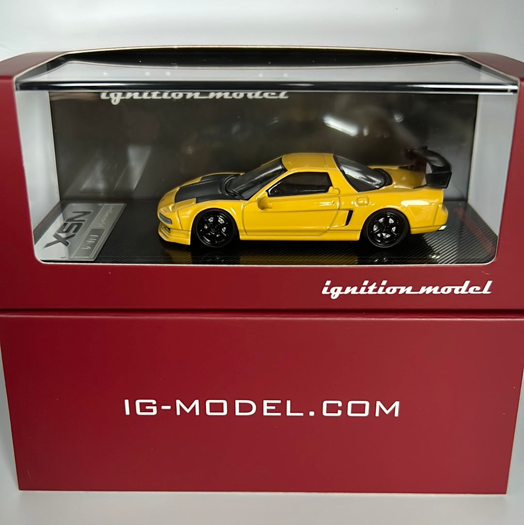 Ignition Model Honda NSX Yellow