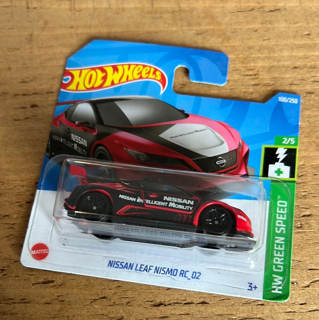 Hot Wheels Mainline Nissan Leaf Nismo RC02