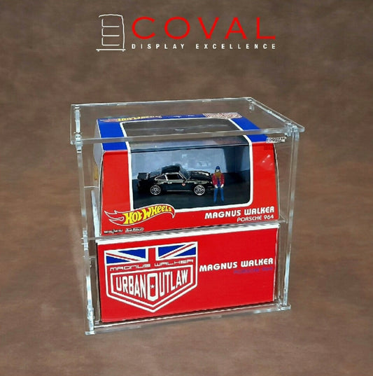 Coval Display Case For Hot Wheels RLC Boxed Cars