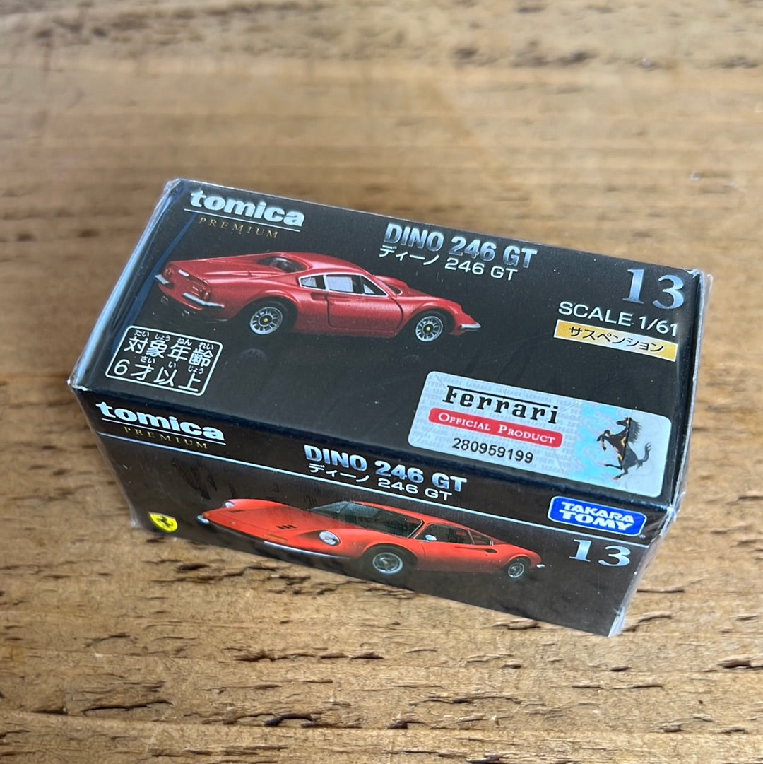 Tomica Premium Ferrari Dino 246 GT Red