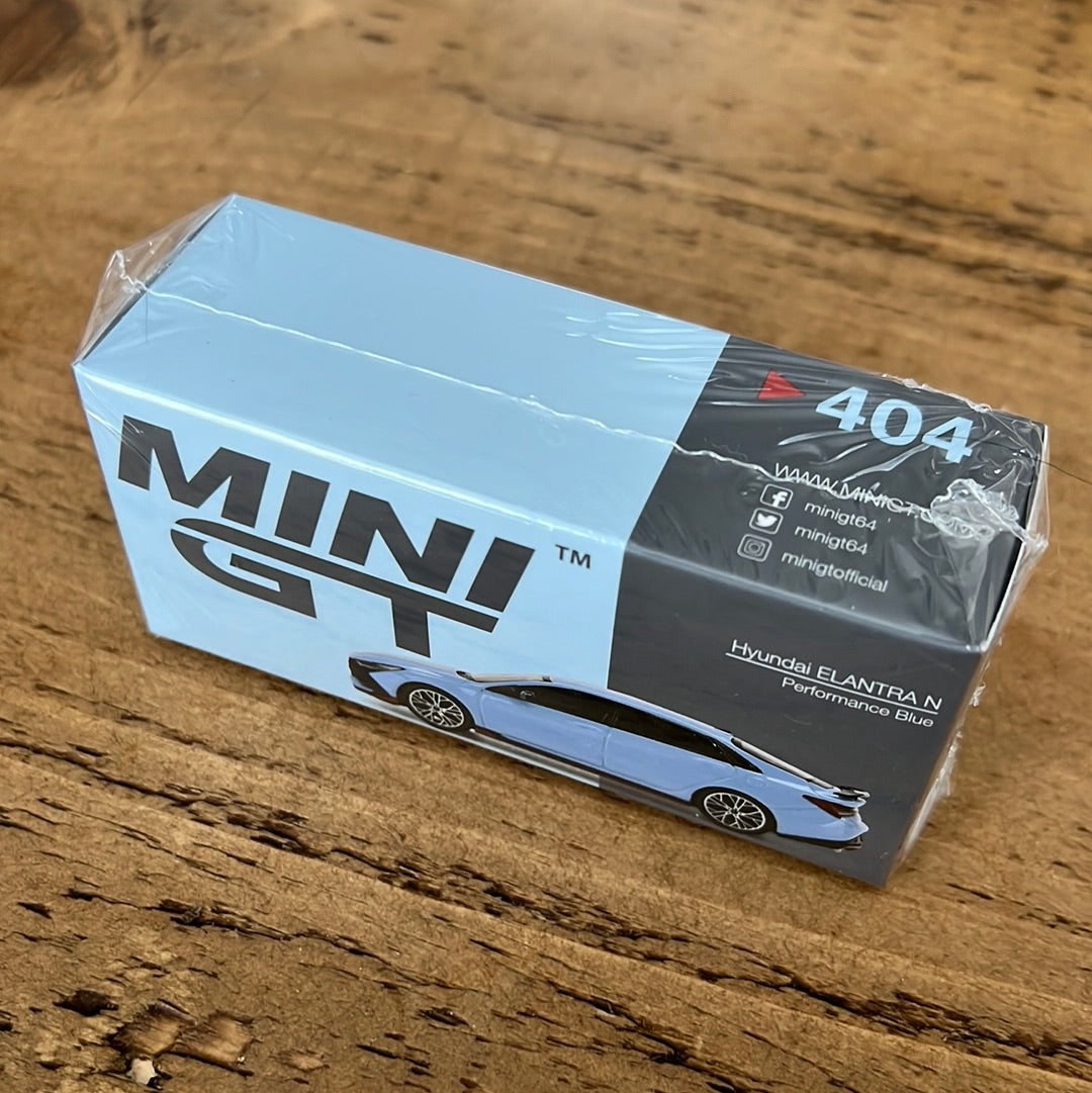 Mini GT Hyundai Elantra N Performance Blue #404