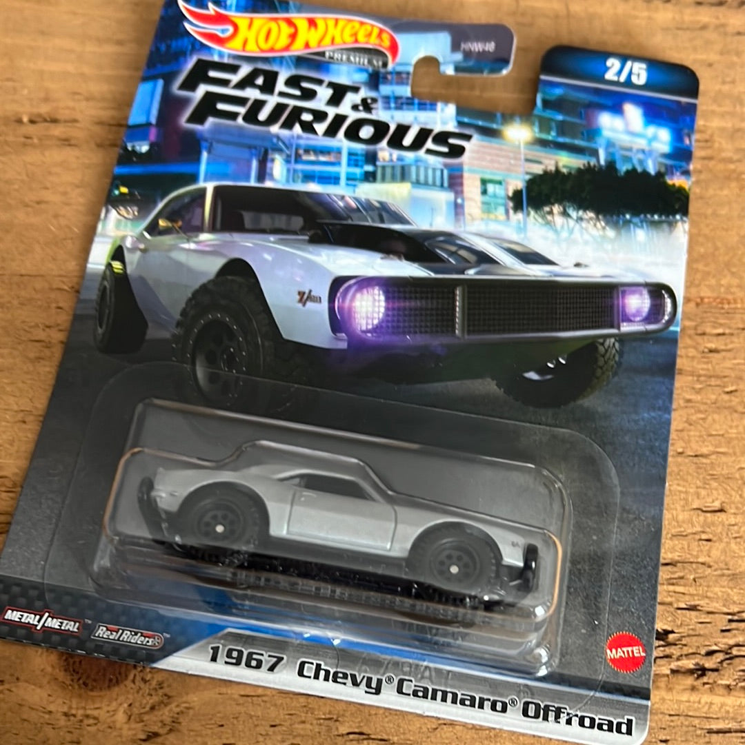 Hot Wheels Premium Fast & Furious Chevy Camaro Off-road