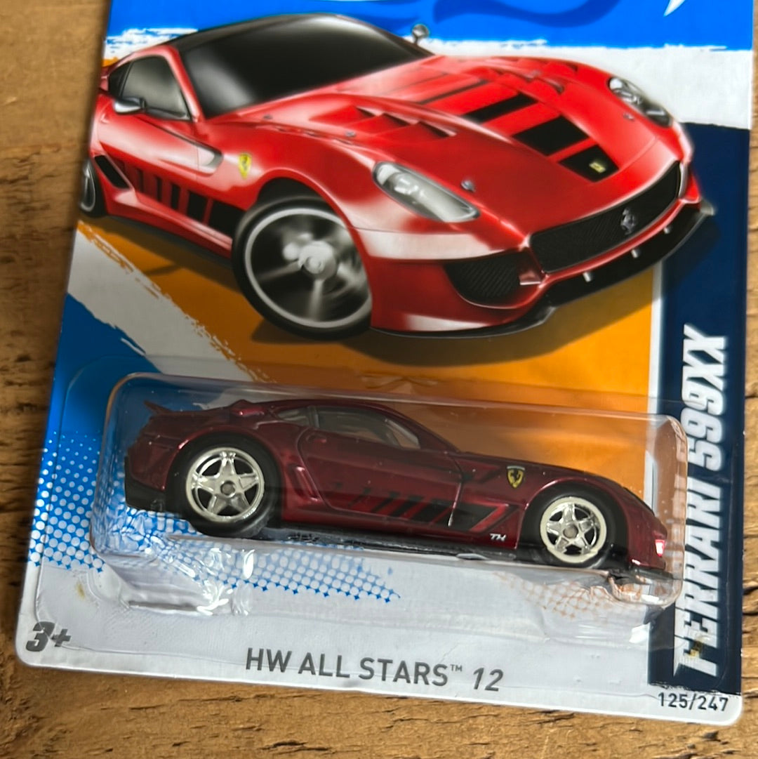 Hot Wheels Super Treasure Hunt Ferrari 599XX