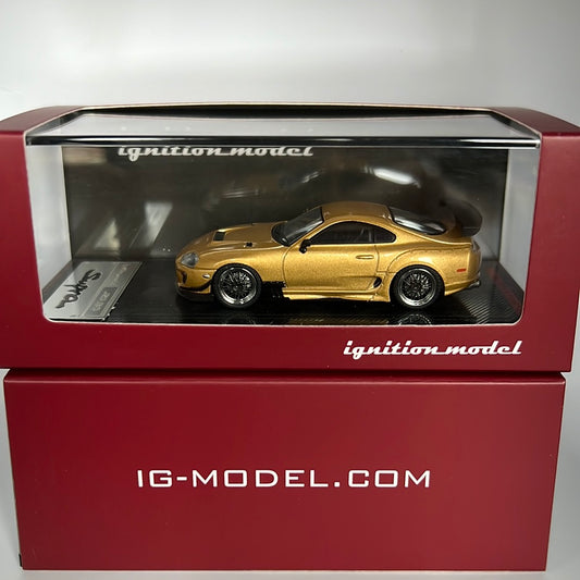 Ignition Model Toyota Supra Gold