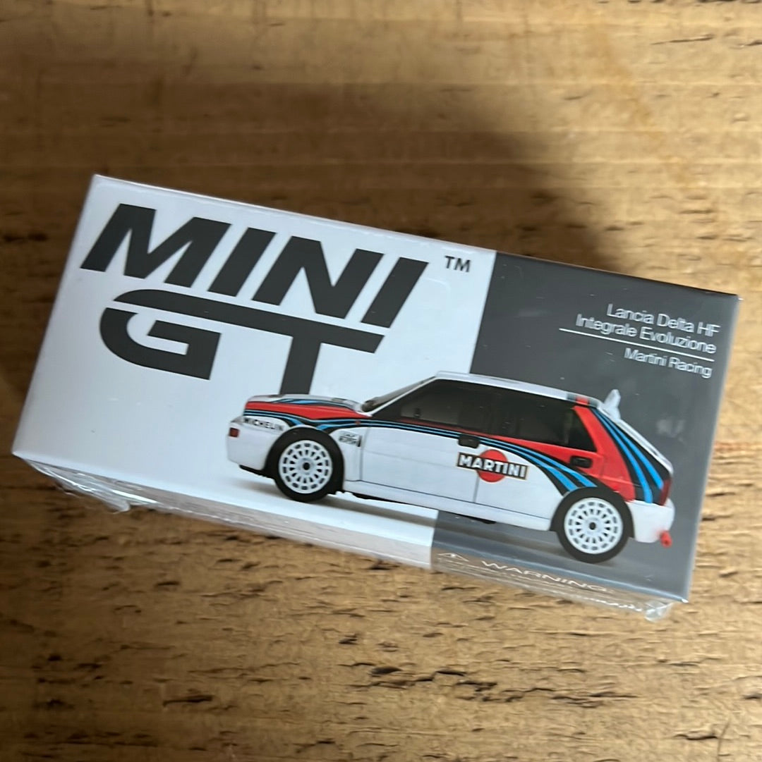 Mini GT Lancia Delta HF Integrale Evoluzione Martini Racing #300