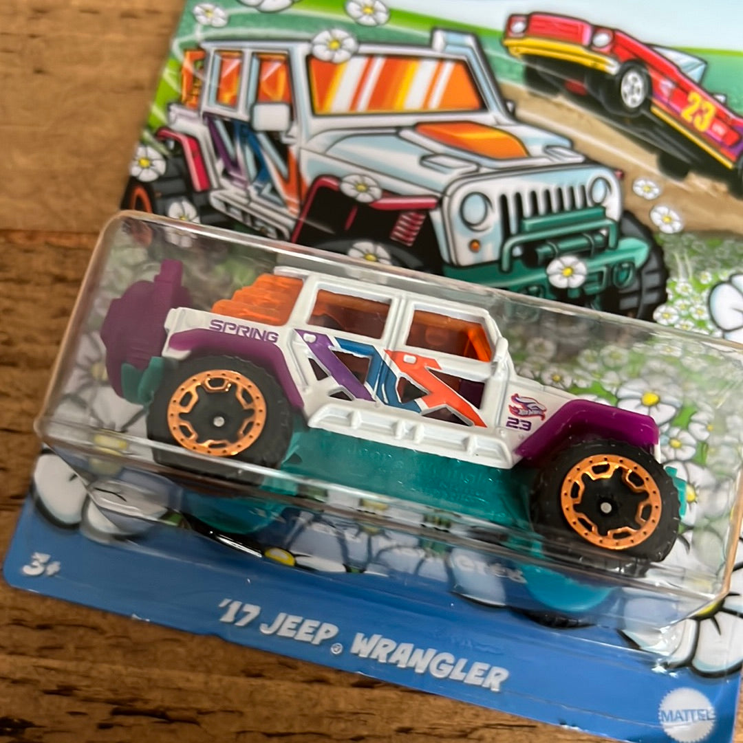 Hot Wheels Walmart Easter Set US Exclusive Jeep Wrangler Bran s Diecast