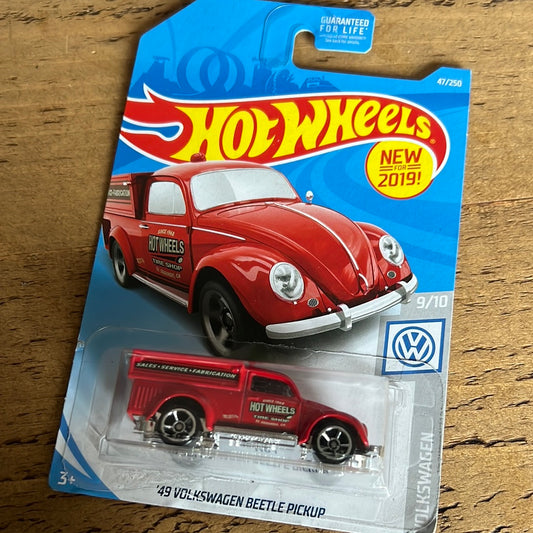 Hot Wheels Volkswagen 49 Beetle Pickup