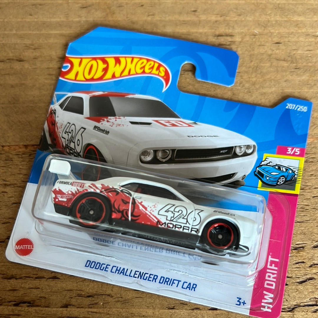 Hot Wheels Mainline Dodge Challenger Drift Car