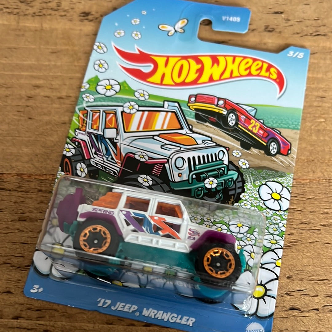 Hot Wheels Walmart Easter Set US Exclusive Jeep Wrangler