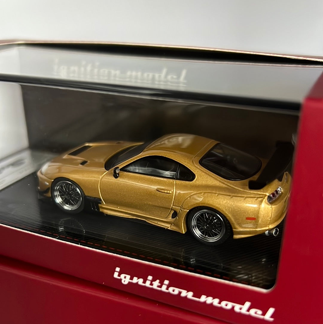 Ignition Model Toyota Supra Gold