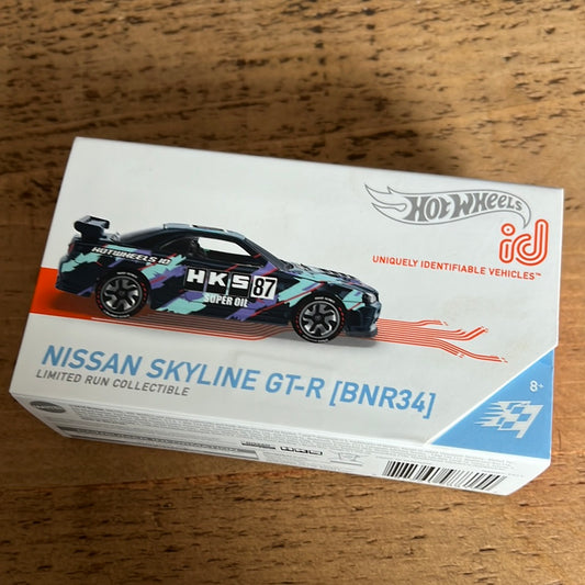 Hot Wheels ID Nissan Skyline R34 GTR HKS