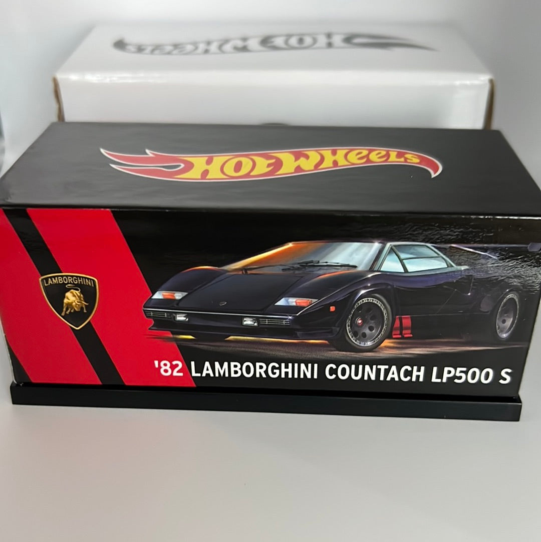 Hot Wheels RLC Acrylic Lamborghini Countach LP500 S