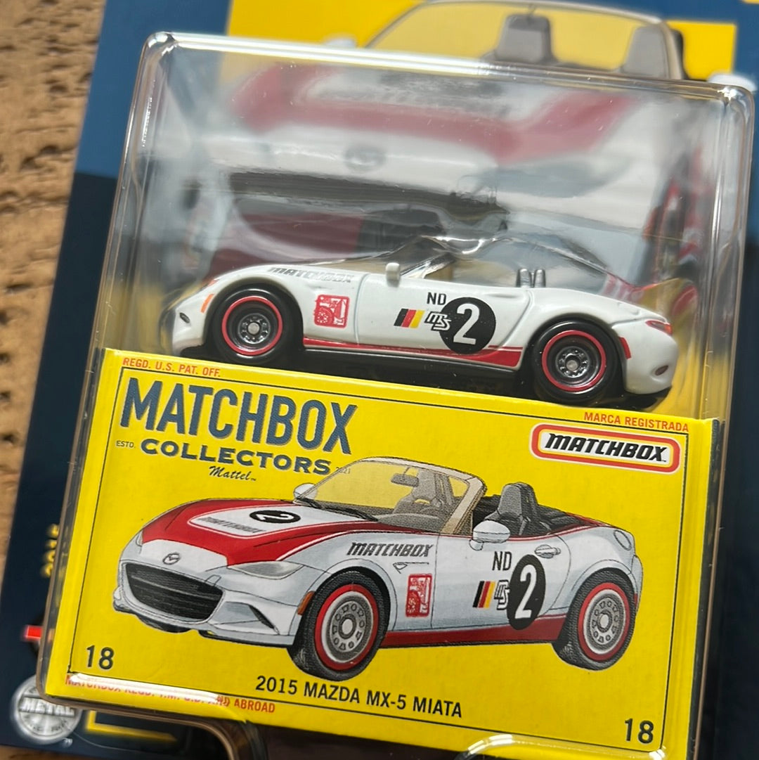 Matchbox Collectors 2015 Mazda MX5 Miata