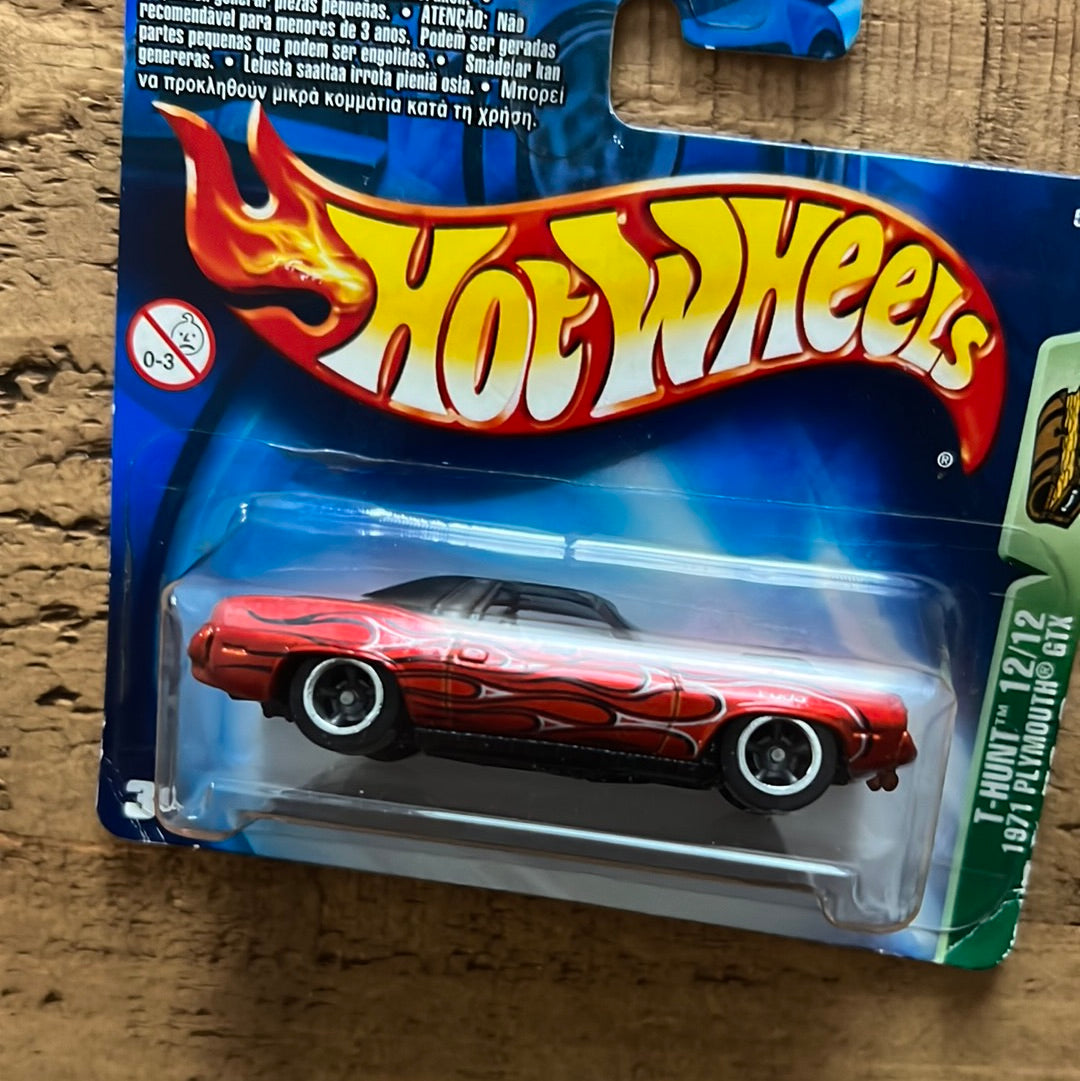 Hot Wheels Treasure Hunt 1971 Plymouth GTX Bran s Diecast