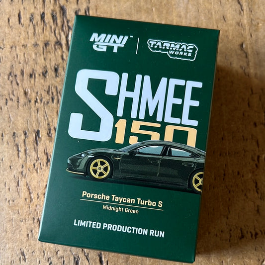 Mini GT x Tarmac Works Shmee 150 Porsche Taycan Turbo S #274