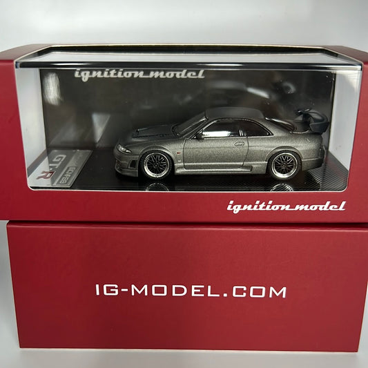 Ignition Model Nissan Skyline R33 GTR Titanium Grey