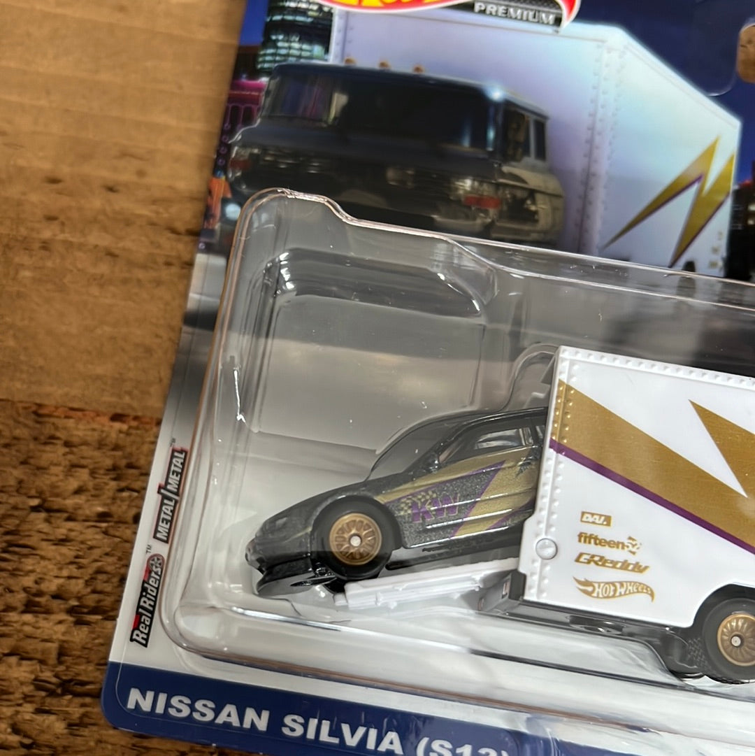 Hot Wheels Team Transport Nissan Silvia PS13 Sakura Sprinter #52