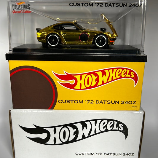 Hot Wheels RLC Acrylic Custom 72 Datsun 240Z Greddy