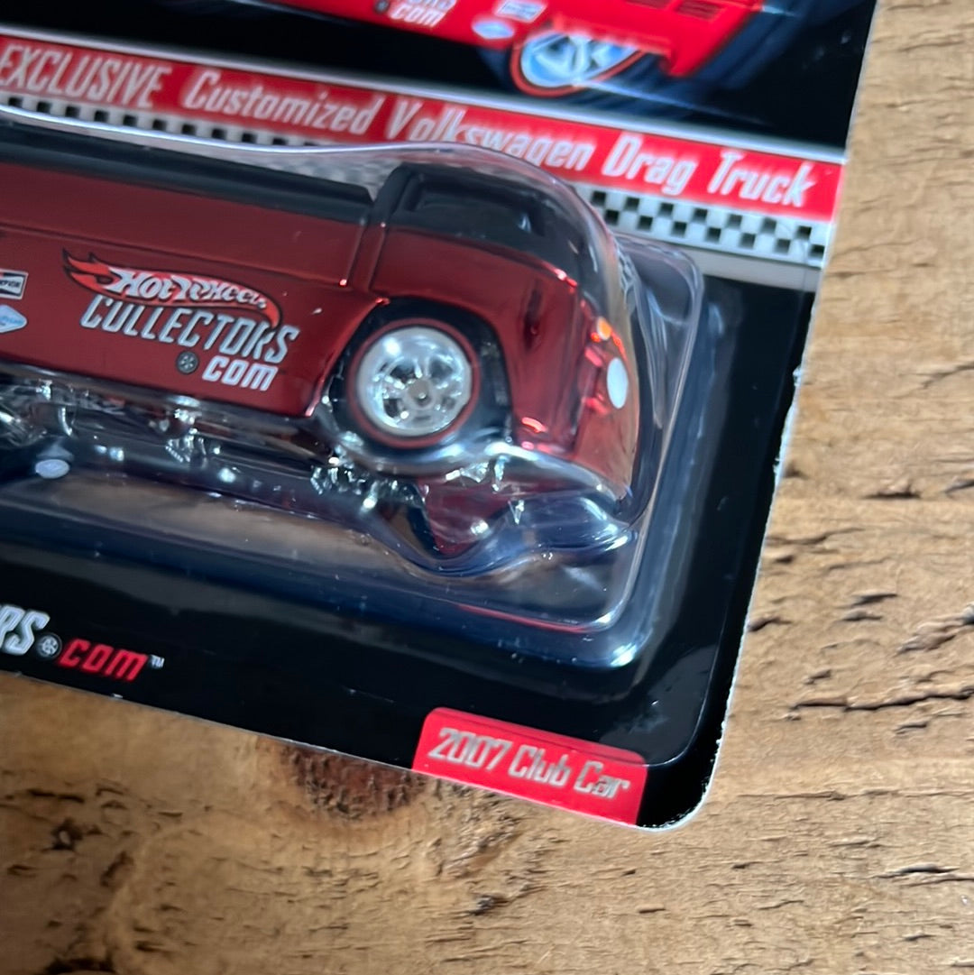 Hot Wheels RLC Customized Volkswagen Drag Truck Low Number