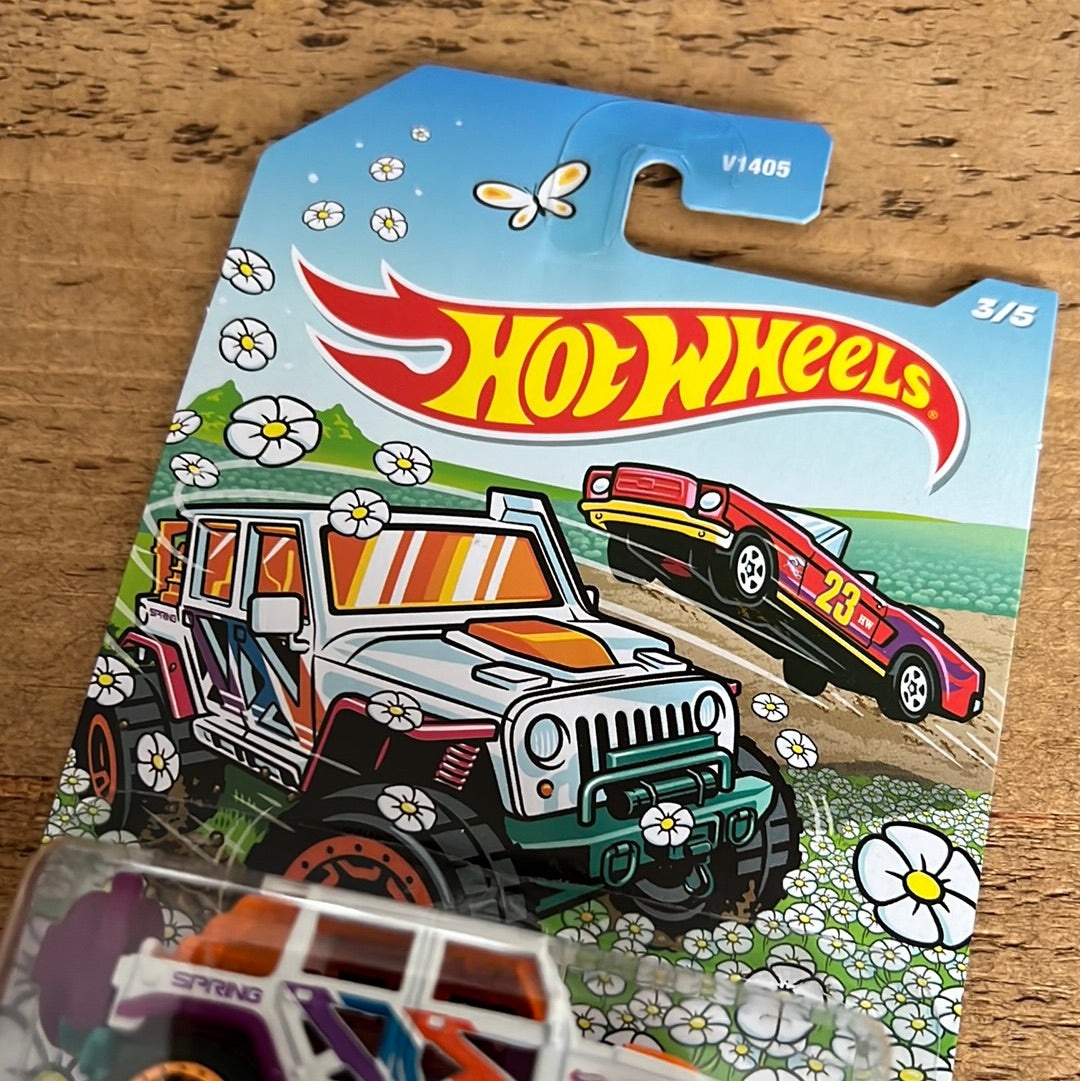 Hot Wheels Walmart Easter Set US Exclusive Jeep Wrangler