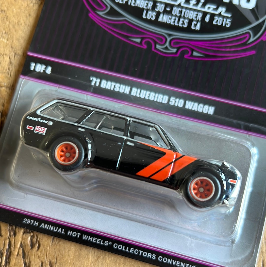 Hot wheels datsun 510 best sale wagon convention