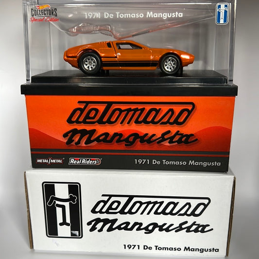 Hot Wheels RLC Acrylic 1971 De Tomaso Mangusta