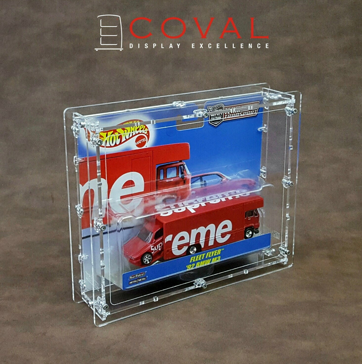 Coval Display Case For Hot Wheels Team Transport – Bran's Diecast