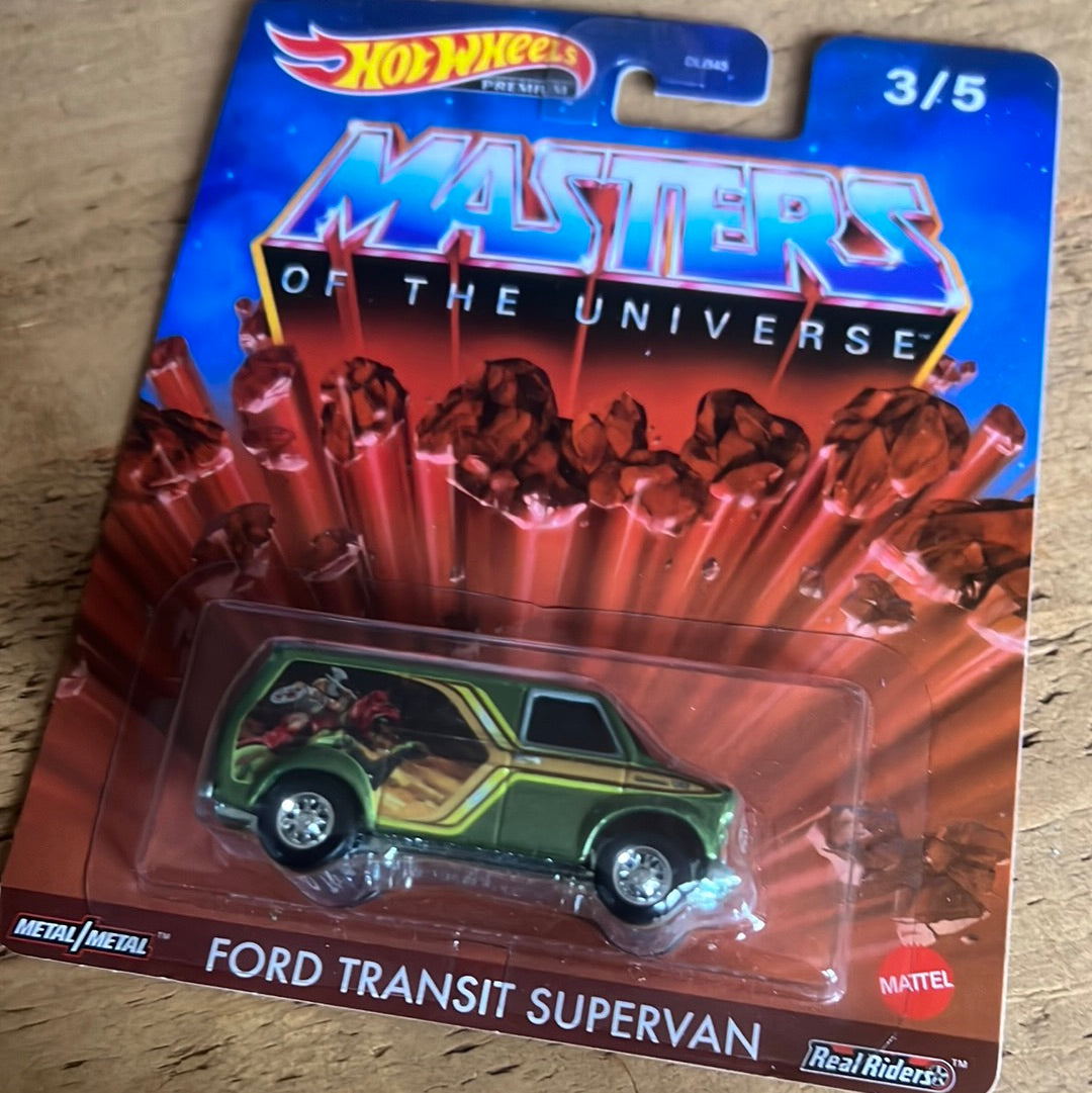 Hot Wheels Premium Ford Transit Supervan Masters Of The Universe
